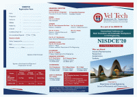 Novel Innovations and Sustainable Development in Civil Engineering 2020 Conference Poster
